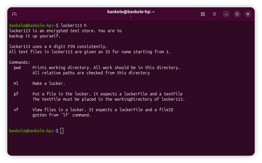 locker113 on bash
